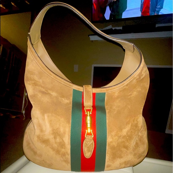 🔥🔥Gucci Borsa Soft Suede Jackie Bag - Picture 4 of 11